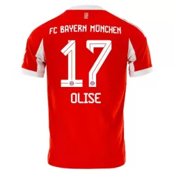 FC Bayern München Olise 17 Shirt Heren Thuis 2025/26 FC Bayern München Olise 17 Shirt Heren Thuis 2025/26