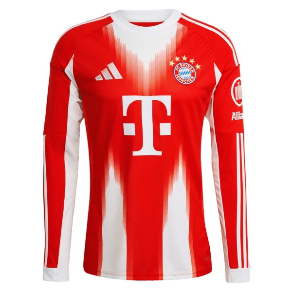 FC Bayern München Shirt Heren Thuis 2025/26 Lange Mouw FC Bayern München Shirt Heren Thuis 2025/26 Lange Mouw