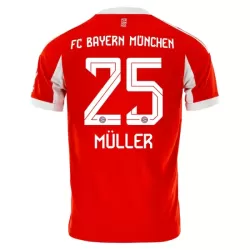 FC Bayern München Thomas Müller 25 Shirt Heren Thuis 2025/26 FC Bayern München Thomas Müller 25 Shirt Heren Thuis 2025/26