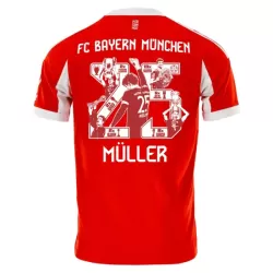 FC Bayern München Thomas Müller 25 Shirt Heren Thuis 2025/26 - Speciaal FC Bayern München Thomas Müller 25 Shirt Heren Thuis 2025/26 - Speciaal