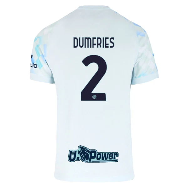 Inter Milan Dumfries 2 Shirt Heren Uit 2025/26 Inter Milan Dumfries 2 Shirt Heren Uit 2025/26