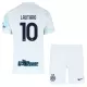 Inter Milan Lautaro Martinez 10 Tenue Kind Uit 2025/26 Inter Milan Lautaro Martinez 10 Tenue Kind Uit 2025/26