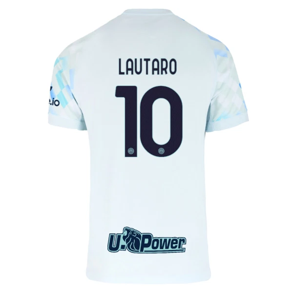 Inter Milan Lautaro Martinez 10 Tenue Kind Uit 2025/26