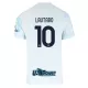 Inter Milan Lautaro Martinez 10 Tenue Kind Uit 2025/26