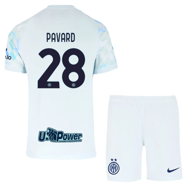 Inter Milan Pavard 28 Tenue Kind Uit 2025/26 Inter Milan Pavard 28 Tenue Kind Uit 2025/26