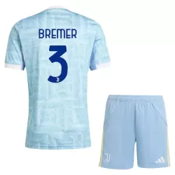 Juventus Bremer 3 Tenue Kind Uit 2025/26 Juventus Bremer 3 Tenue Kind Uit 2025/26