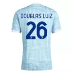 Juventus Douglas Luiz 26 Shirt Heren Uit 2025/26