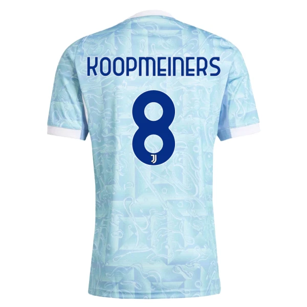 Juventus Koopmeiners 8 Shirt Heren Uit 2025/26 Juventus Koopmeiners 8 Shirt Heren Uit 2025/26