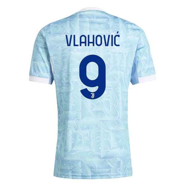 Juventus Vlahovic 9 Tenue Kind Uit 2025/26
