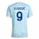 Juventus Vlahovic 9 Tenue Kind Uit 2025/26