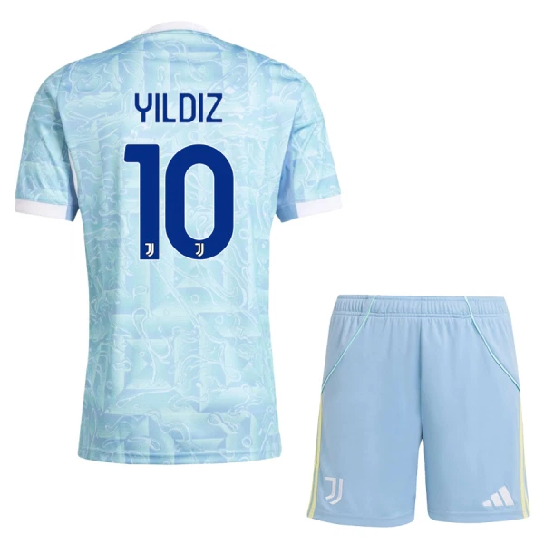 Juventus Yildiz 10 Tenue Kind Uit 2025/26 Juventus Yildiz 10 Tenue Kind Uit 2025/26