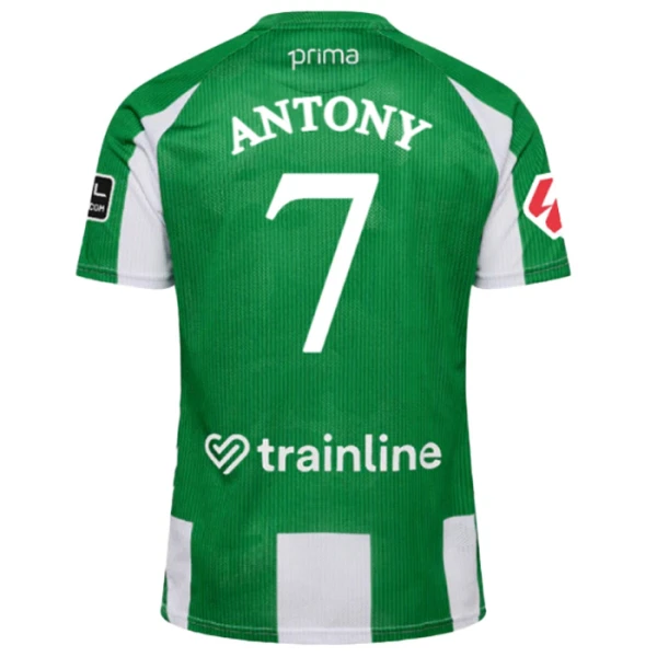 Real Betis Antony 7 Shirt Heren Thuis 2025/26 Real Betis Antony 7 Shirt Heren Thuis 2025/26