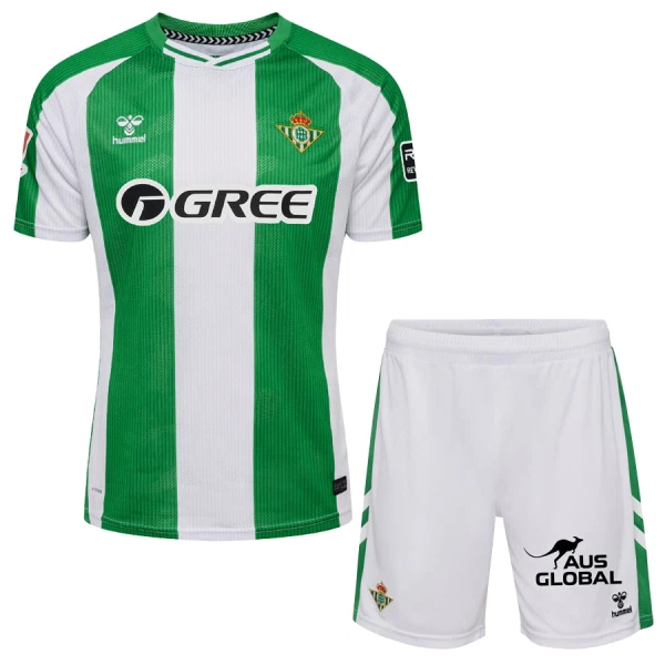 Real Betis Tenue Kind Thuis 2025/26 Real Betis Tenue Kind Thuis 2025/26