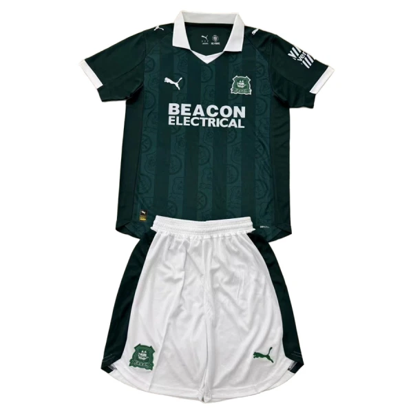 Plymouth Argyleh Tenue Kind Thuis 2025/26