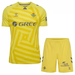 Real Betis Keeper Tenue Kind 2025/26 Gele Real Betis Keeper Tenue Kind 2025/26 Gele