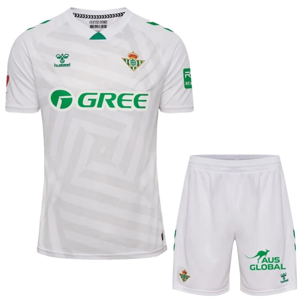 Real Betis Keeper Tenue Kind 2025/26 Witte