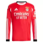 S.L. Benfica Shirt Heren Thuis 2025/26 Lange Mouw