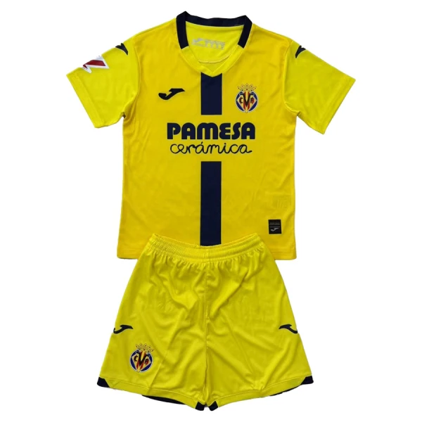 Villarreal Tenue Kind Thuis 2025/26