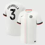 Chelsea Cucurella 3 Shirt Heren Uit 2025/26