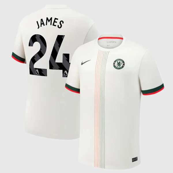 Chelsea James 24 Shirt Heren Uit 2025/26