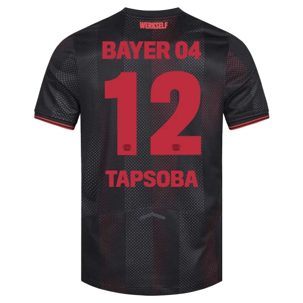 Bayer Leverkusen Edmond Tapsoba 12 Shirt Heren Thuis 2025/26