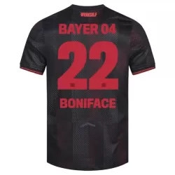Bayer Leverkusen Victor Boniface 22 Shirt Heren Thuis 2025/26 Bayer Leverkusen Victor Boniface 22 Shirt Heren Thuis 2025/26