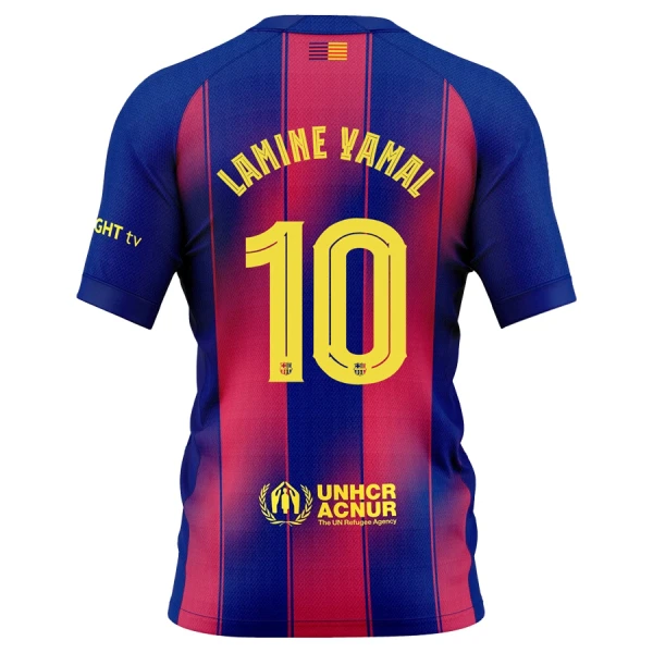 FC Barcelona Lamine Yamal 10 Tenue Kind Thuis 2025/26