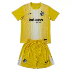 Inter Milan Keeper Tenue Kind 2025/26 Gele Inter Milan Keeper Tenue Kind 2025/26 Gele