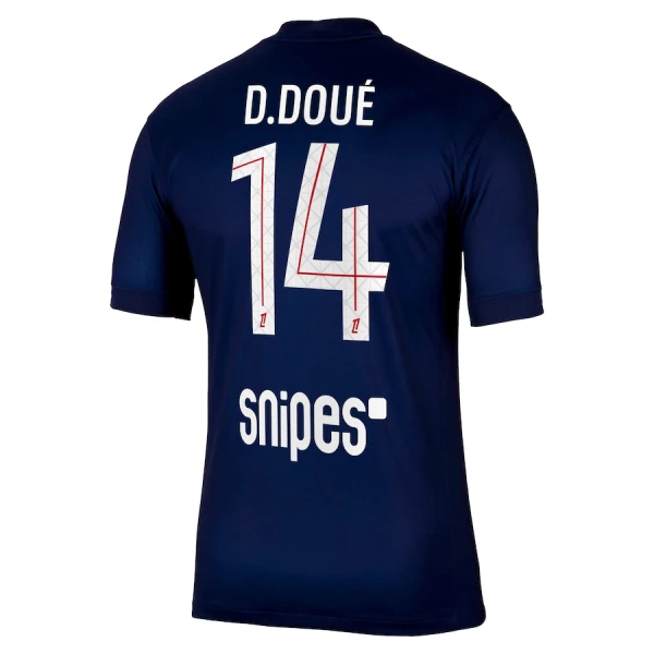 Paris Saint-Germain Desire Doue 14 Shirt Heren Thuis 2025/26