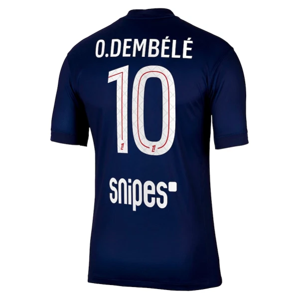 Paris Saint-Germain O. Dembele 10 Shirt Heren Thuis 2025/26