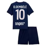 Paris Saint-Germain O. Dembele 10 Tenue Kind Thuis 2025/26