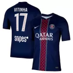 Paris Saint-Germain Vitinha 17 Shirt Heren Thuis 2025/26