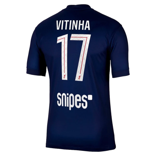 Paris Saint-Germain Vitinha 17 Shirt Heren Thuis 2025/26