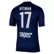 Paris Saint-Germain Vitinha 17 Shirt Heren Thuis 2025/26