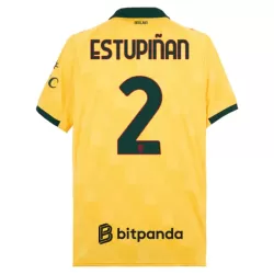 AC Milan Estupinan 2 Shirt Heren Derde 2025/26 AC Milan Estupinan 2 Shirt Heren Derde 2025/26