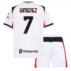 AC Milan Gimenez 7 Tenue Kind Uit 2025/26 AC Milan Gimenez 7 Tenue Kind Uit 2025/26