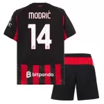 AC Milan Modrić 14 Tenue Kind Thuis 2025/26