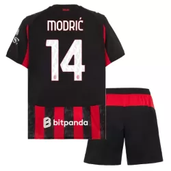 AC Milan Modrić 14 Tenue Kind Thuis 2025/26 AC Milan Modrić 14 Tenue Kind Thuis 2025/26