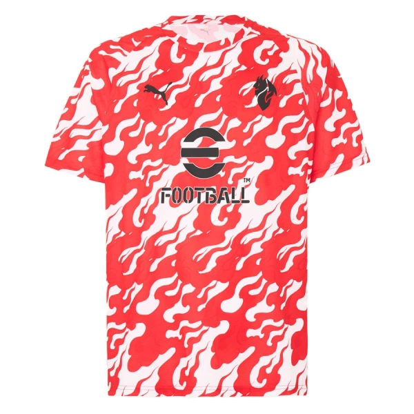 AC Milan Pre-Match Shirt Heren 2025/26 Rode