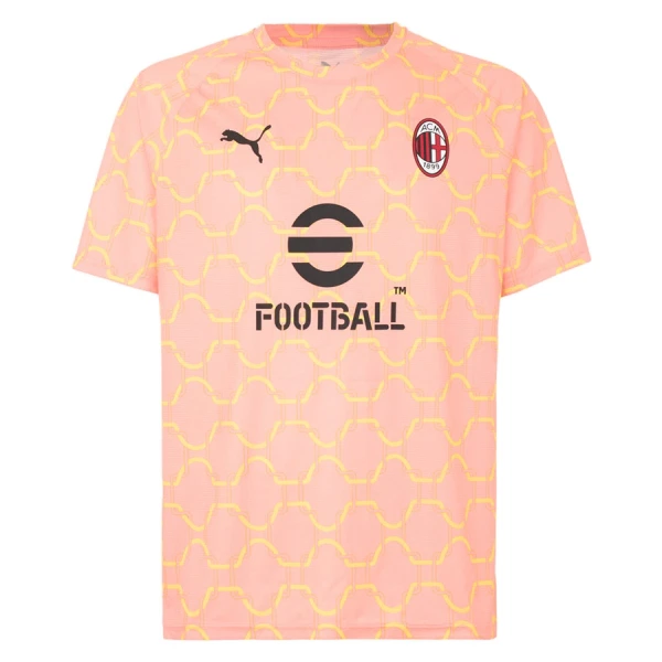 AC Milan Pre-Match Shirt Heren 2025/26 Roze