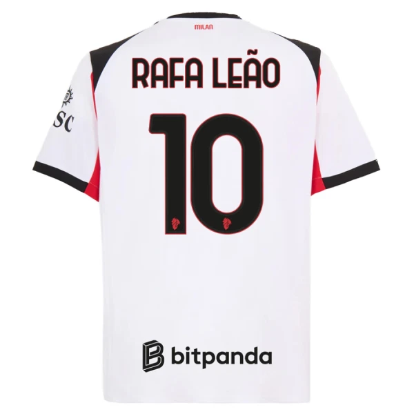 AC Milan Rafael Leao 10 Shirt Heren Uit 2025/26 AC Milan Rafael Leao 10 Shirt Heren Uit 2025/26