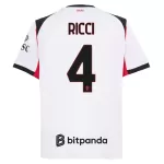AC Milan Ricci 4 Shirt Heren Uit 2025/26