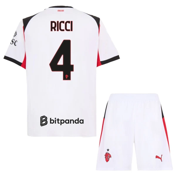 AC Milan Ricci 4 Tenue Kind Uit 2025/26 AC Milan Ricci 4 Tenue Kind Uit 2025/26
