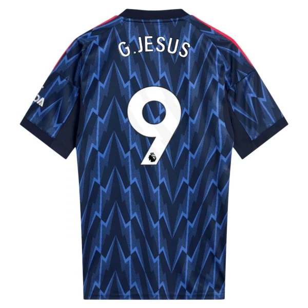 Arsenal G.Jesus 9 Shirt Heren Uit 2025/26 Arsenal G.Jesus 9 Shirt Heren Uit 2025/26