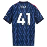 Arsenal Rice 41 Shirt Heren Uit 2025/26