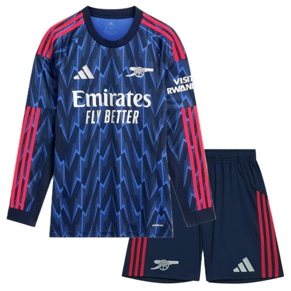 Arsenal Tenue Kind Uit 2025/26 Lange Mouw Arsenal Tenue Kind Uit 2025/26 Lange Mouw