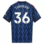 Arsenal Zubimendi 36 Shirt Heren Uit 2025/26