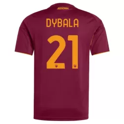 AS Roma Dybala 21 Shirt Heren Thuis 2025/26 AS Roma Dybala 21 Shirt Heren Thuis 2025/26