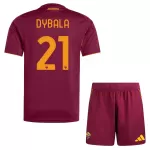 AS Roma Dybala 21 Tenue Kind Thuis 2025/26