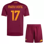AS Roma Manu Kone 17 Tenue Kind Thuis 2025/26